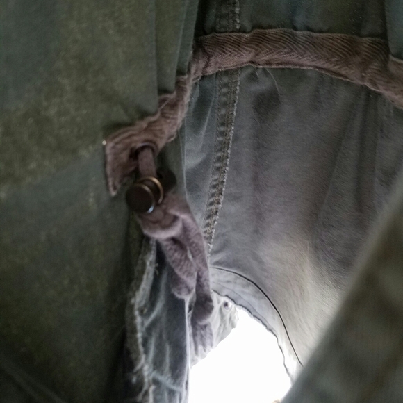 Miami/ military zip up jacket w/beaded detail - Picture 7 of 8